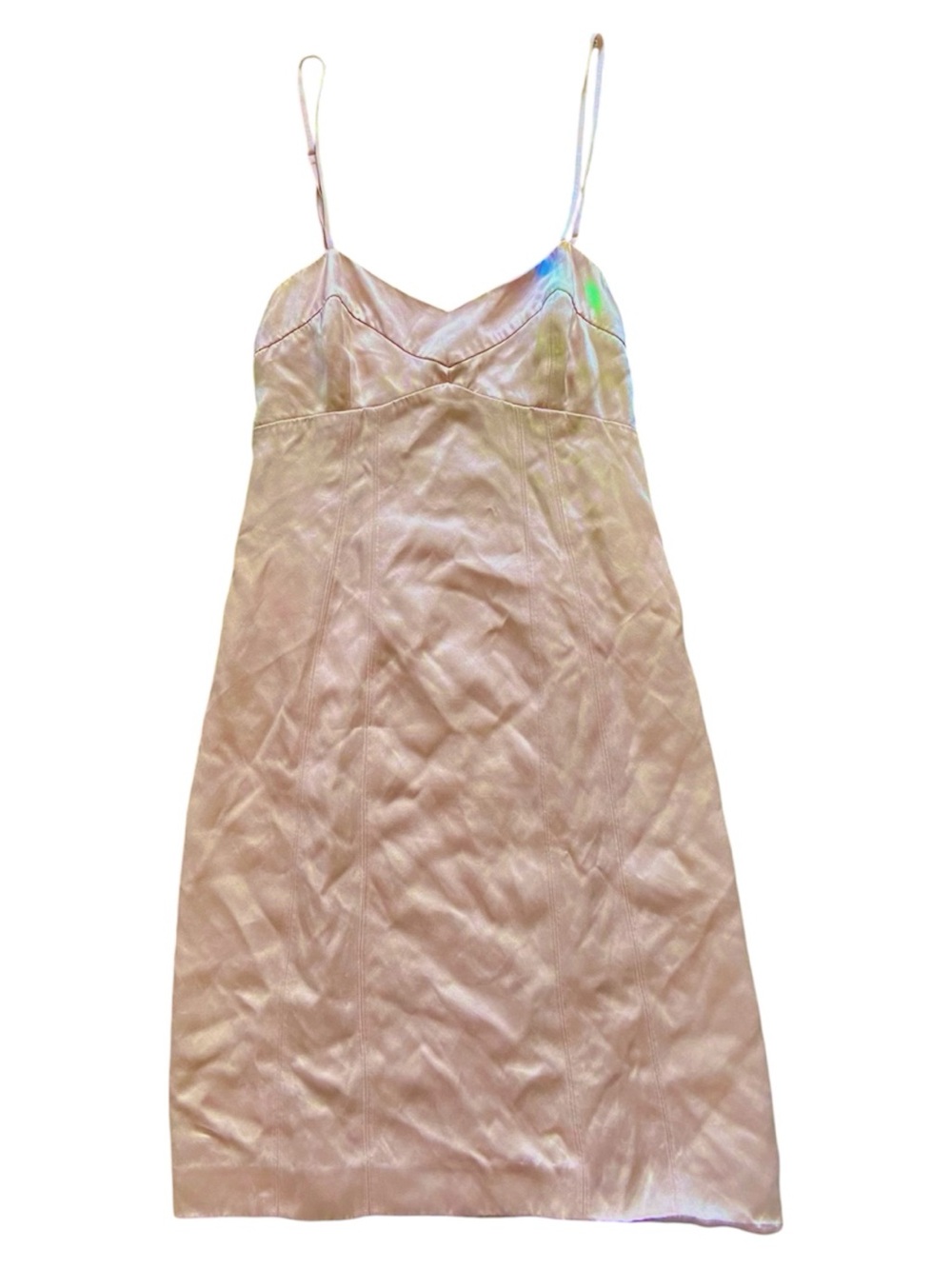 Pink Silk Dress by Banana Republic